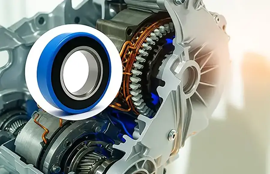 EV reduction gearbox and drivetrain bearing application