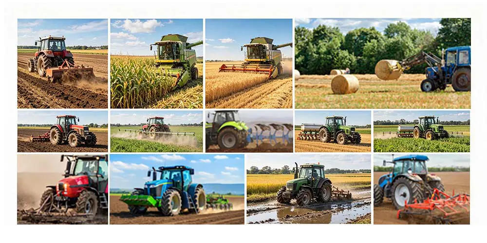 Agri hub unit for agricultural machinery