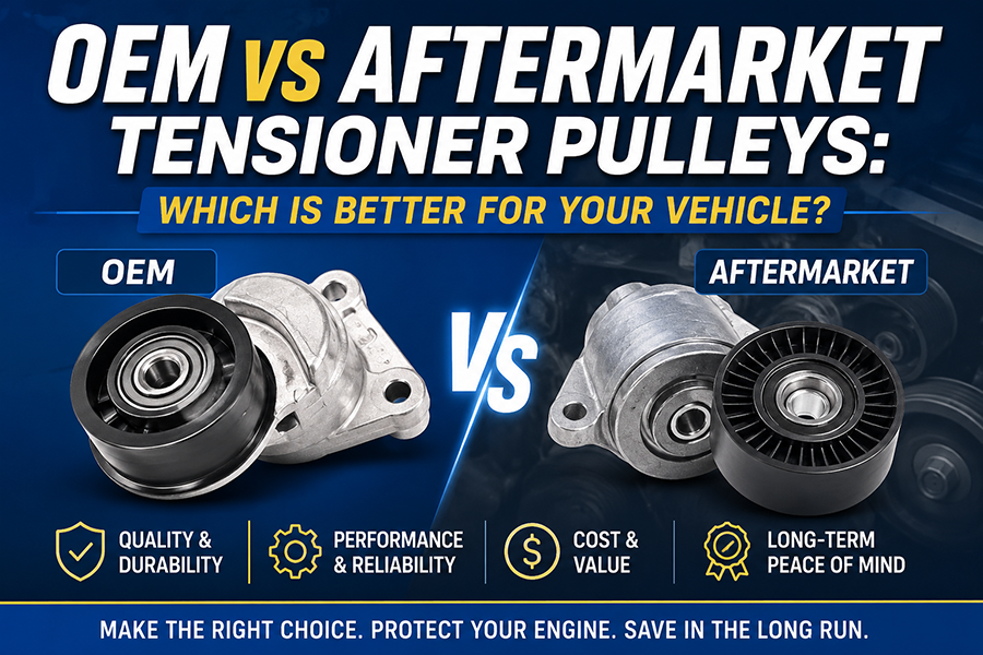 OEM vs Aftermarket Tensioner Pulleys: Which Is Better for Your Vehicle?