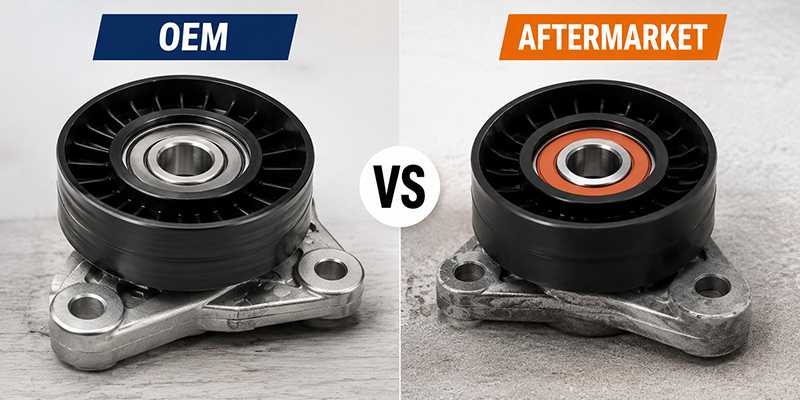 OEM vs Aftermarket Tensioner Pulleys