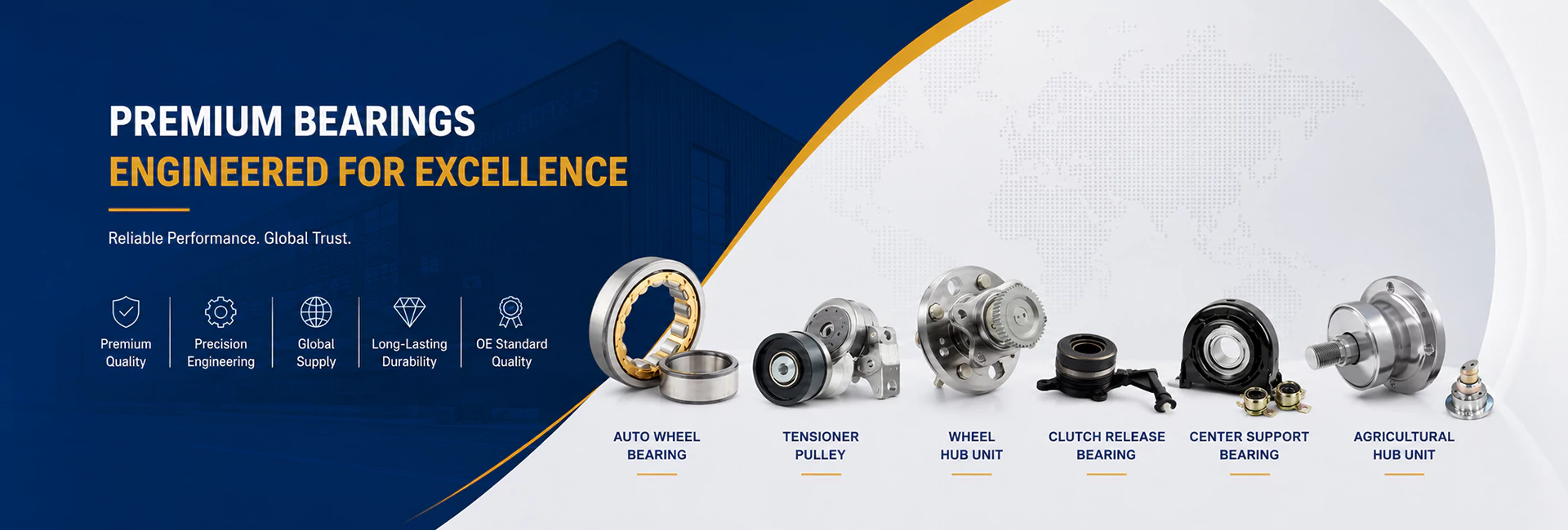 Trusted Bearing
Manufacturer
Since 2000