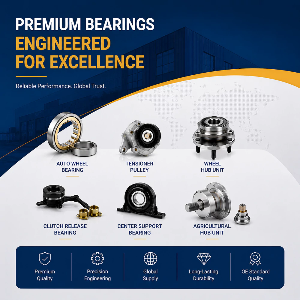 Trusted Bearing
Manufacturer
Since 2000