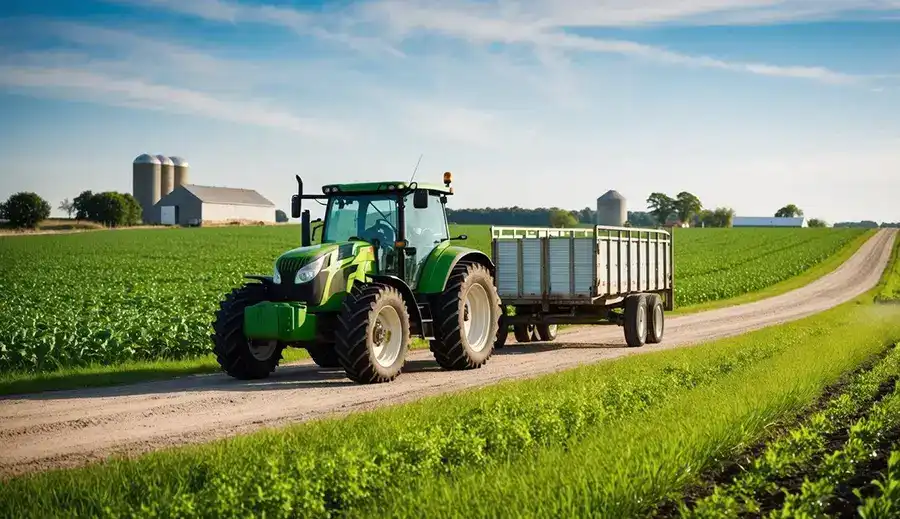 Agricultural trailer and tillage machinery using durable hub units