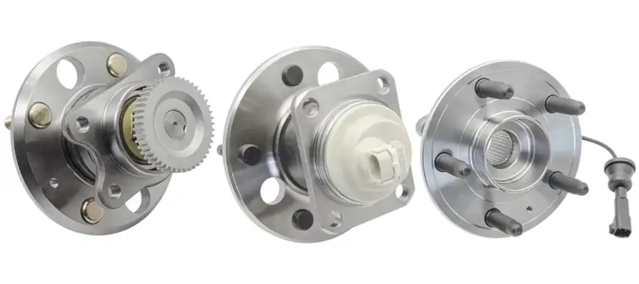 Automotive wheel hub assembly and bearing unit